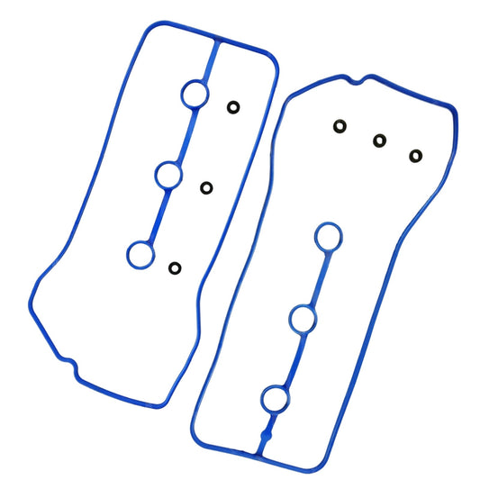 Engine Rocker Cover Gasket Kit 2x Suitable For Toyota Prado GRJ120R GRJ121W 1GR-FE 2003–2009-1