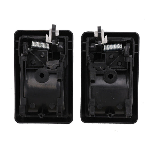Pair Inner Door Handle Black Suitable For Toyota Landcruiser 75 78 79 Series Front / Rear-1