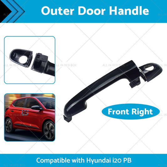 Front Right Exterior Outer Door Handle Suitable for Hyundai i20 PB 2009-2015-1