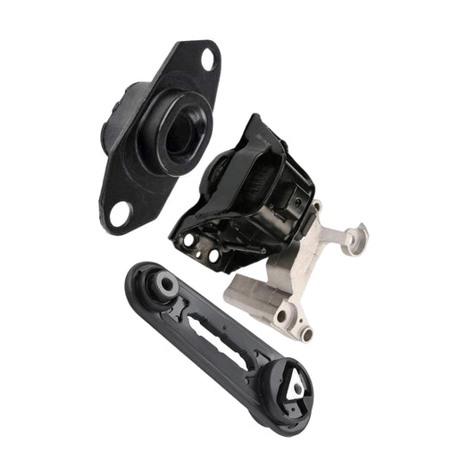 Engine Mount Kit Rear & LH & RH Suitable For Nissan Dualis 07–15 J10 4cyl MR20DE-1