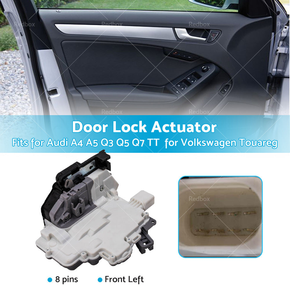 8J2837015A Front Left Door Lock Actuator Right Hand Drive For Audi A4 A5 Q3 TT-2