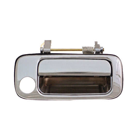 Chrome Front Right Outer Door Handle ?Suitable for Toyota Landcruiser 80 Series-1