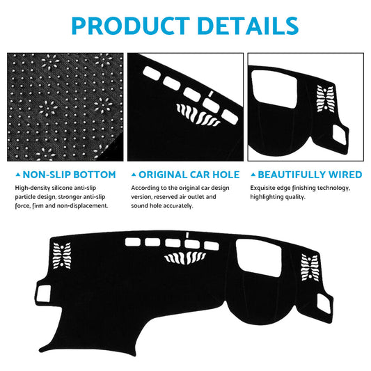 Non-Slip Dash Mat with HUD Dashboard Cover Suitable For Lexus NX250 / NX350H 2022-2023-1