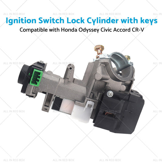 Ignition Switch Lock Cylinder w Key ID48 Suitable For Honda Civic Accord CRV-1