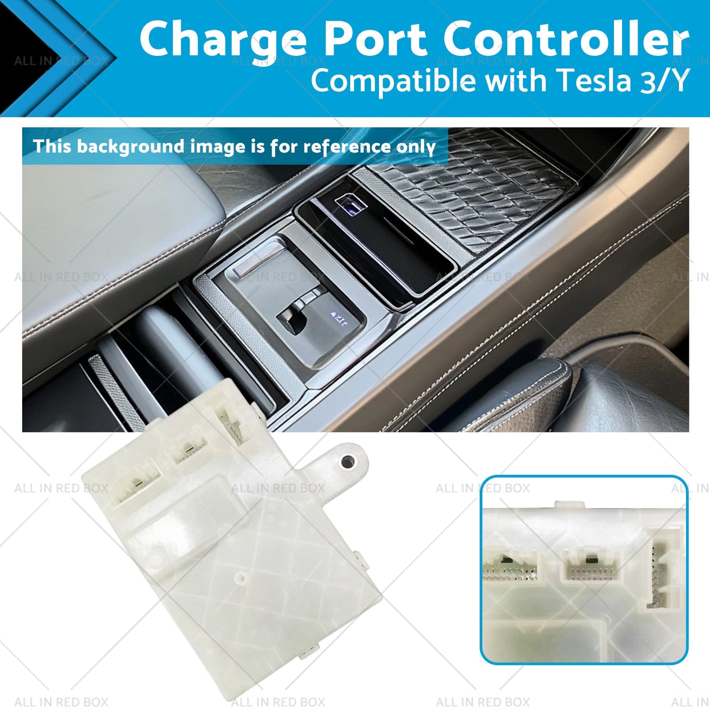 New Charge Port Controller Suitable for Tesla 3 or Y 2017-2023 1537264-00-B-0