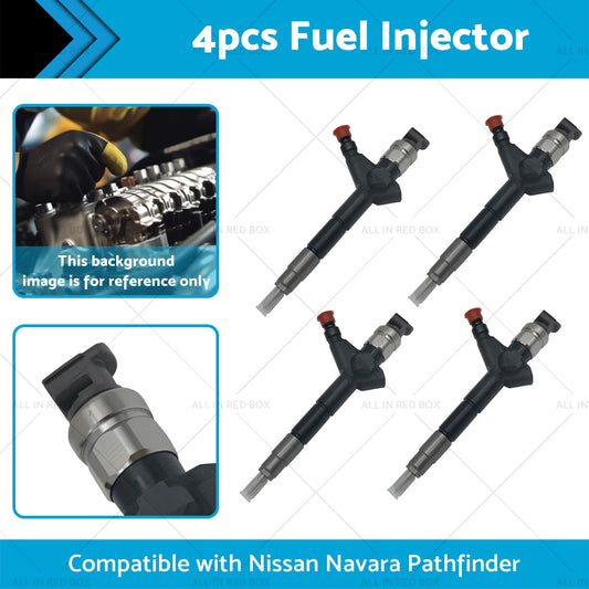 4x 095000-5650 Diesel Injector Suitable for Nissan Navara Pathfinder 095000-5655-1