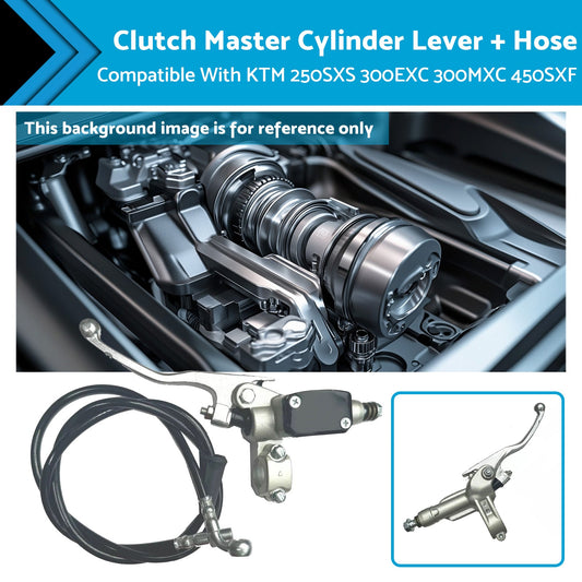 Clutch Master Cylinder Lever + Hose Suitable For KTM 250SXS 300EXC 300MXC 450SXF-1