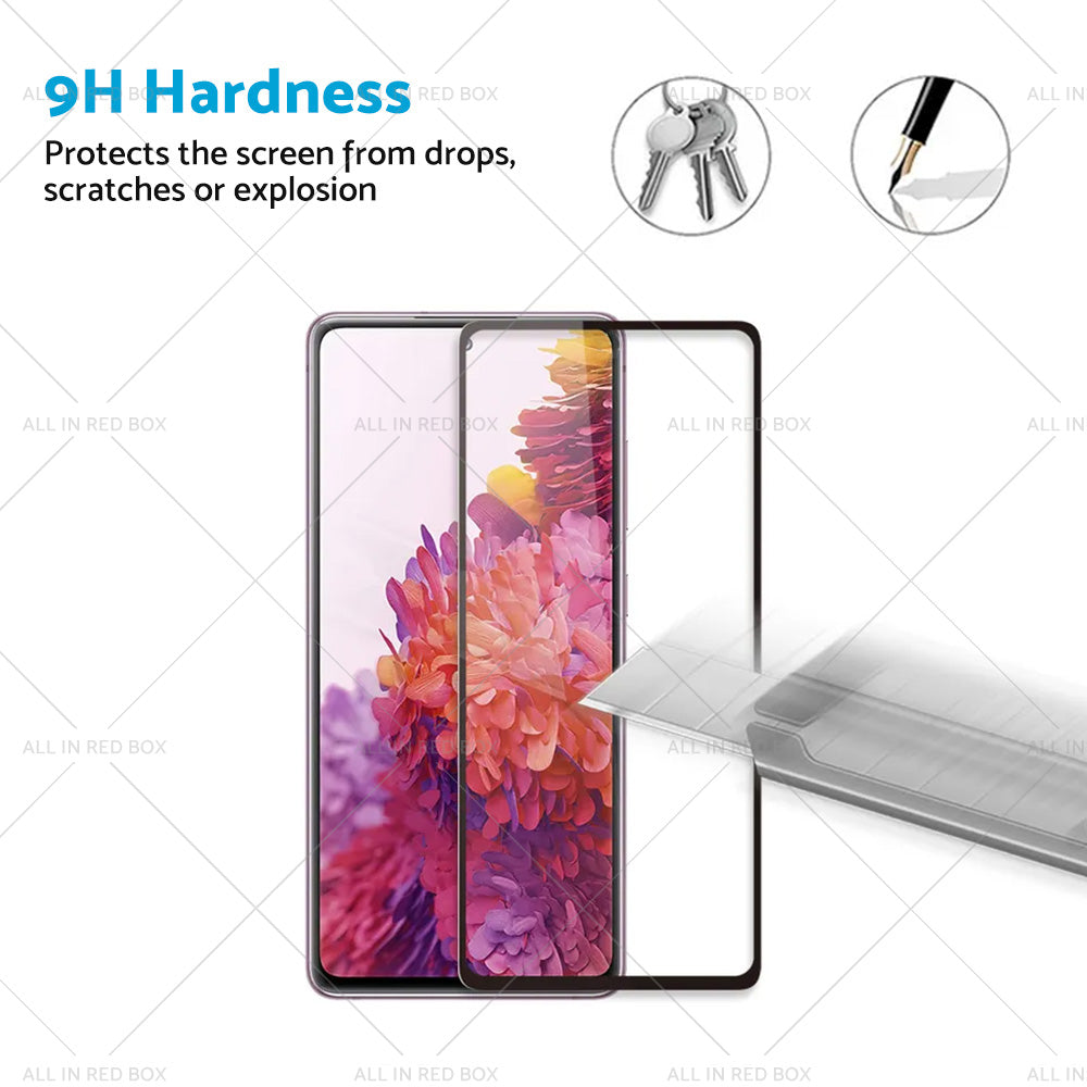 9H Tempered Glass Screen Protector Full Cover Suitable For Samsung Galaxy S20 FE-4