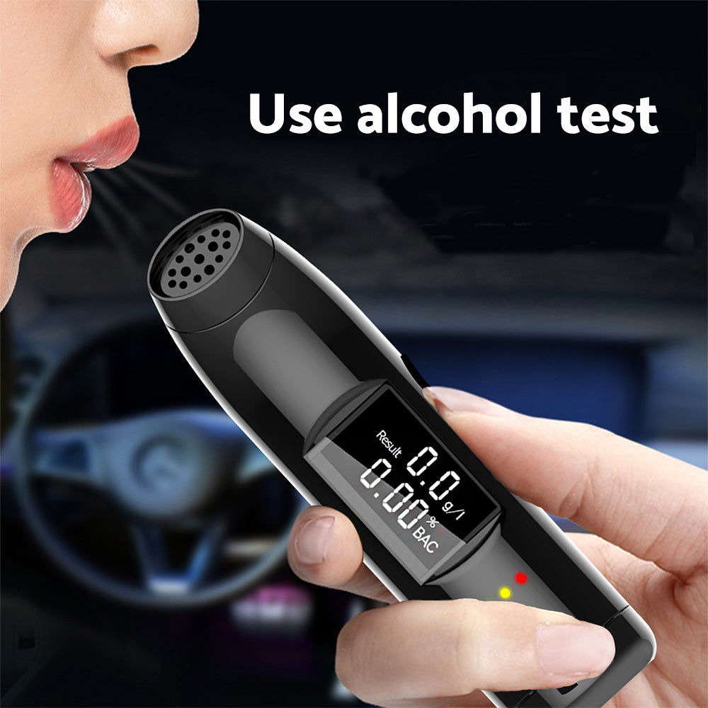 Portable LCD Digital Alcohol Breath Tester Personal Breathtester-4