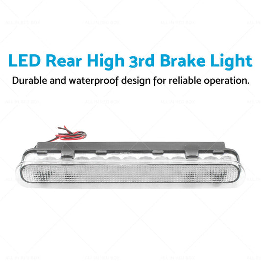 1x LED Rear High 3rd Brake Light Clear Suitable For Toyota Hilux VIGO SR5 04-15-1