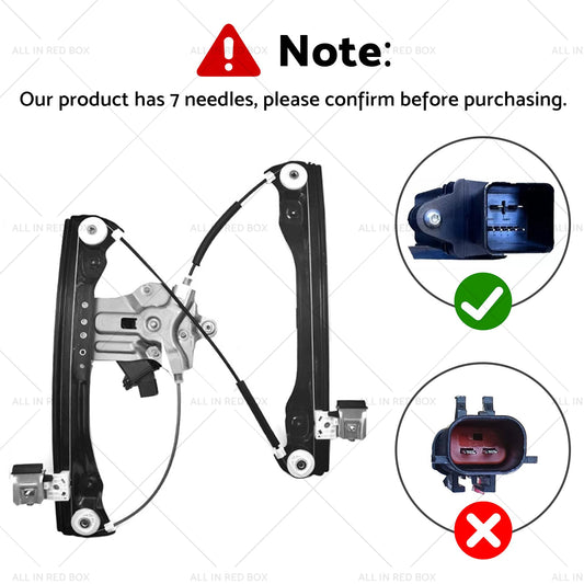 Front Left Window Regulator With Motor 7Pin Suitablefor Holden Cruze JG JH 09-16-1