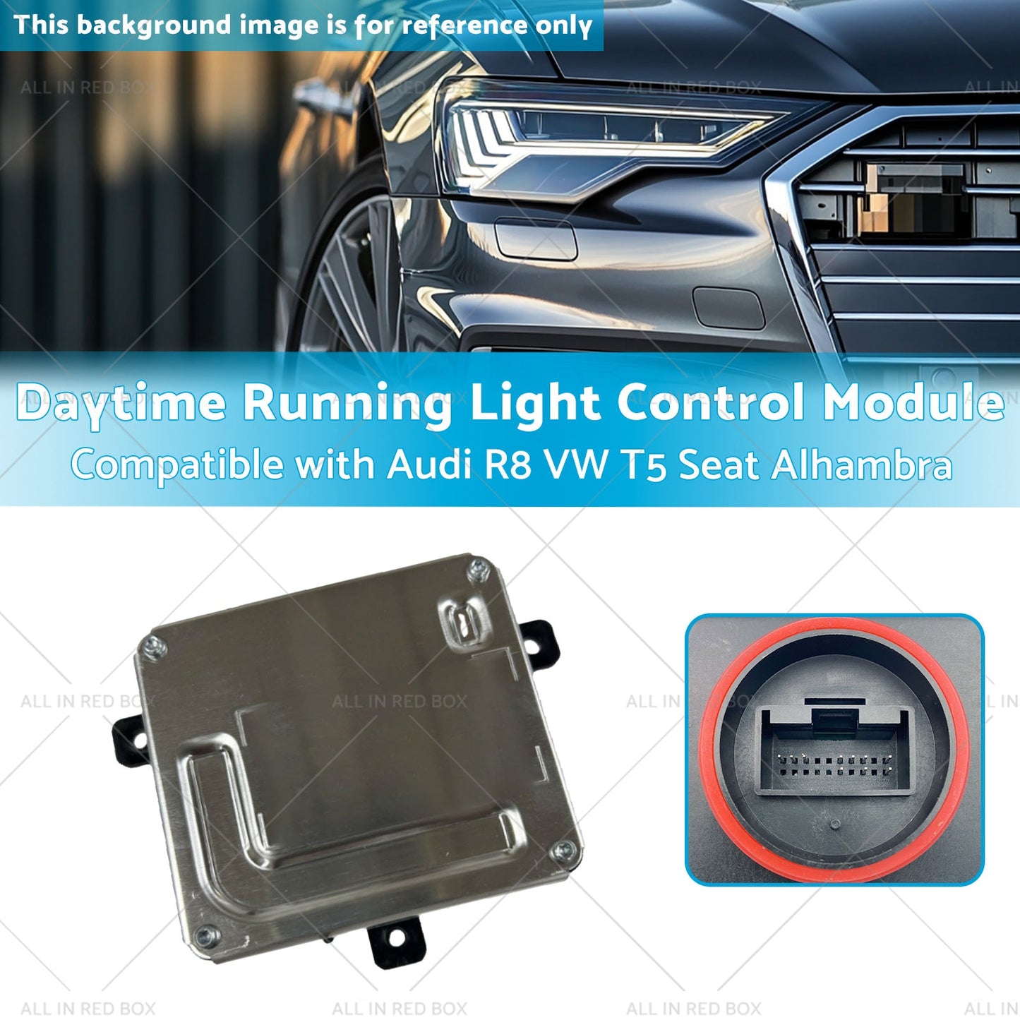 Daytime Running Light Control Module Suitable for Audi R8 VW T5 Seat Alhambra-2
