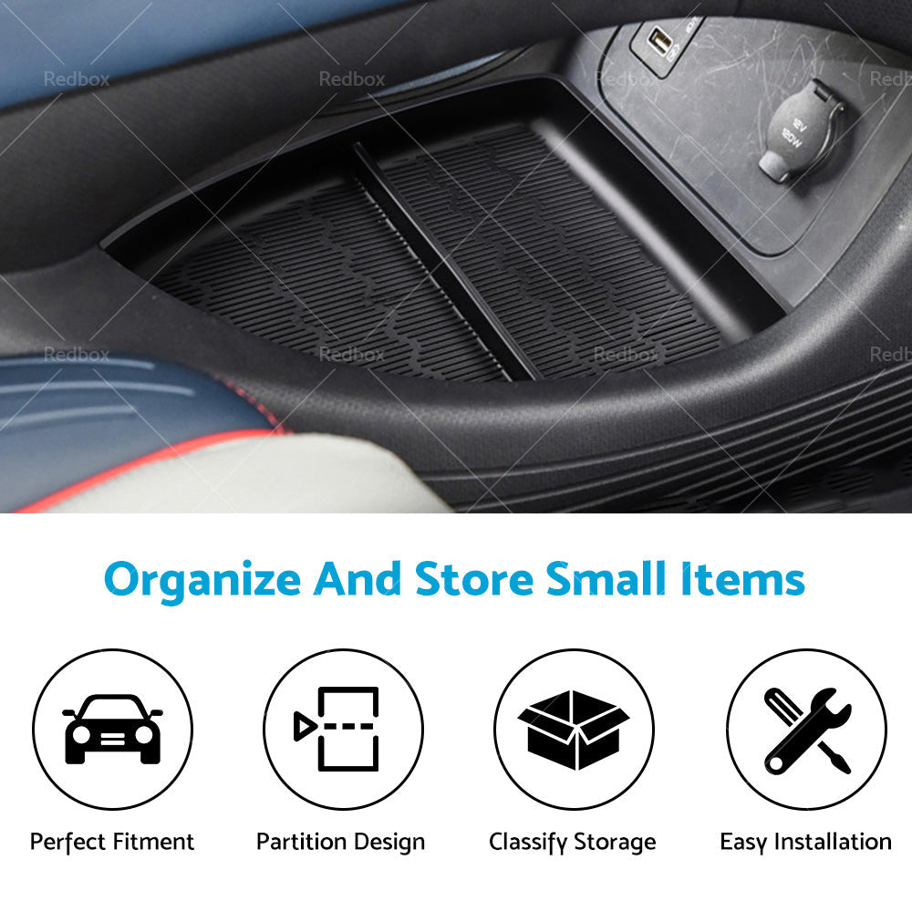 Center Console Organizer Tray Storage Box TPE Interior Suitable For BYD Atto 3-4