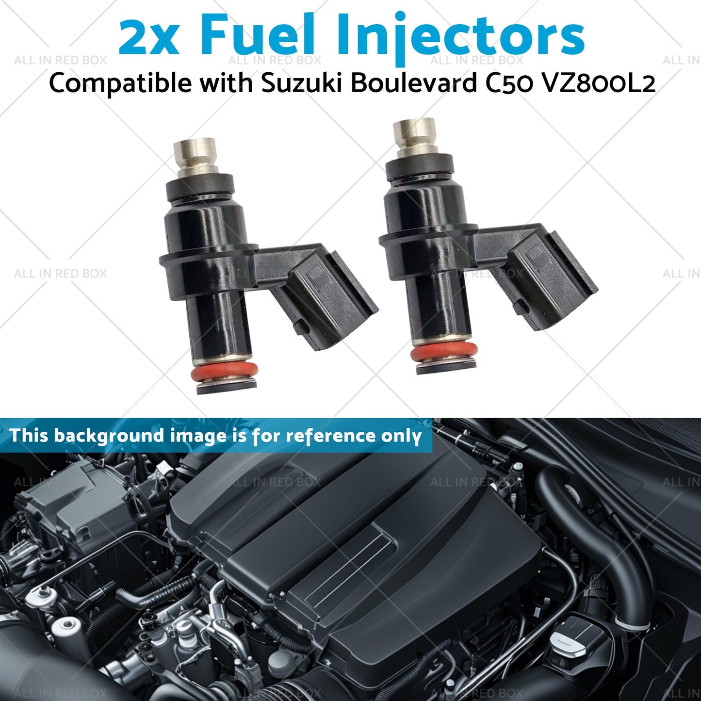 2x Fuel Injectors Suitable for Suzuki Boulevard C50 VZ800L2 2012 15710-26GA0-4