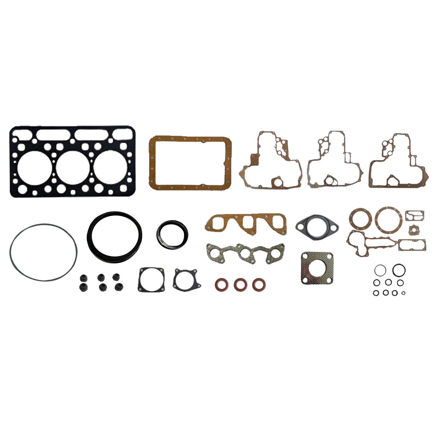 Overhaul Rebuild Gasket Kit Upper Lower Set Suitable for Kubota L2550 D1402DIA-0