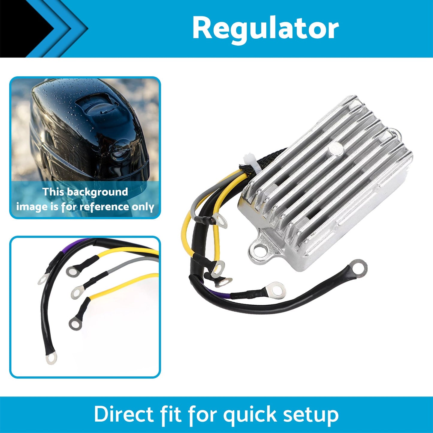 Regulator Suitable For Johnson Evinrude 40 45 HP 92-95 0585001 0584476 1934476-2