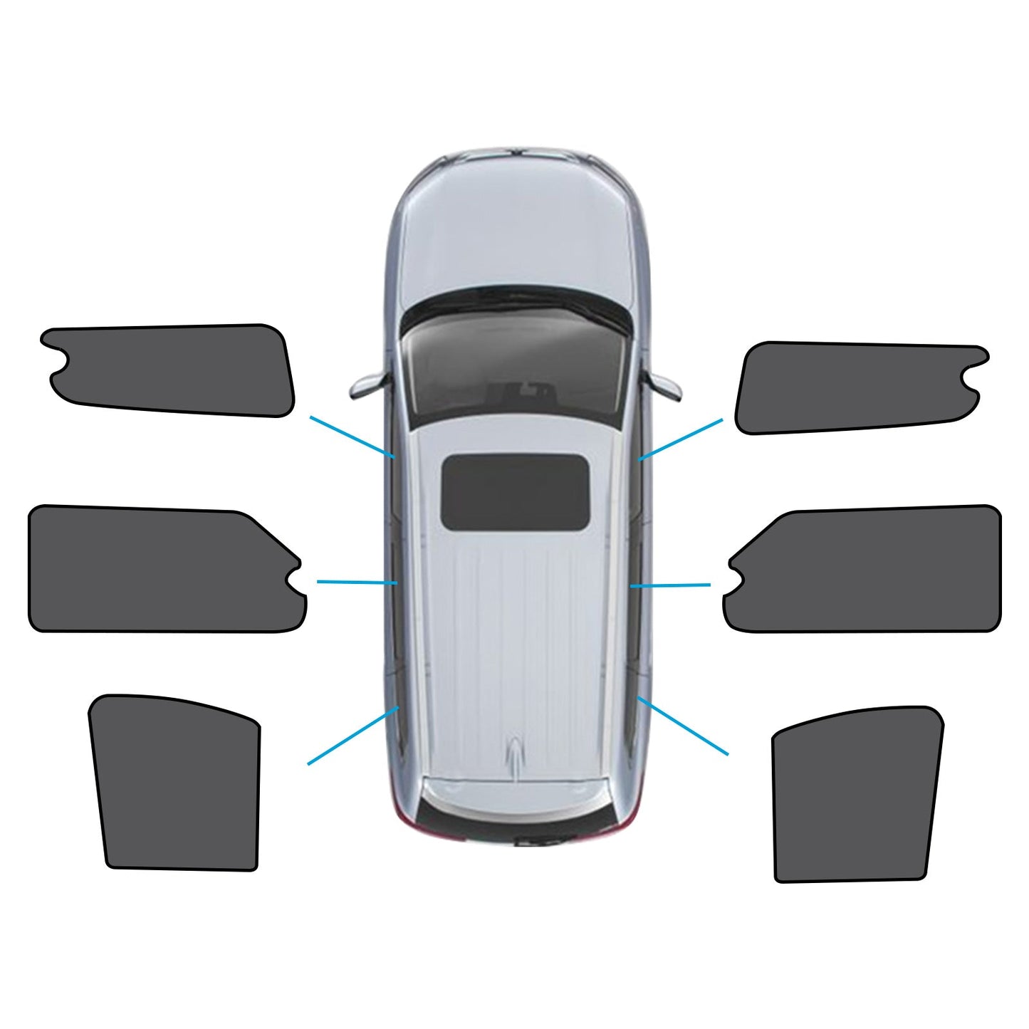 Car Window Shades Suitable for LDV G10 2014-Present UVB&UVA Protection-4