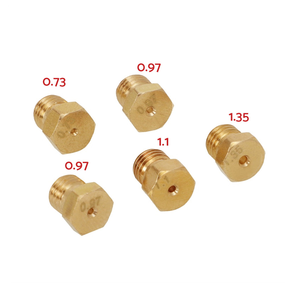 5PCS Burner Gas Natural Gas Hob LPG Conversion Kit Jets Nozzles Injectors Set-4