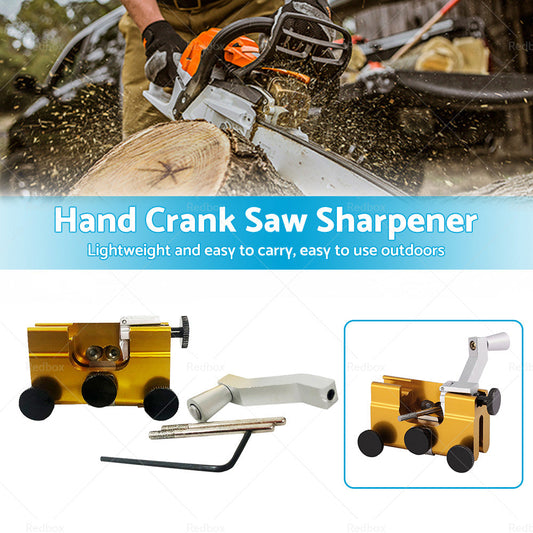 Portable Chainsaw Sharpener Jig Manual Chainsaw Sharpening with Sharpening Heads-1