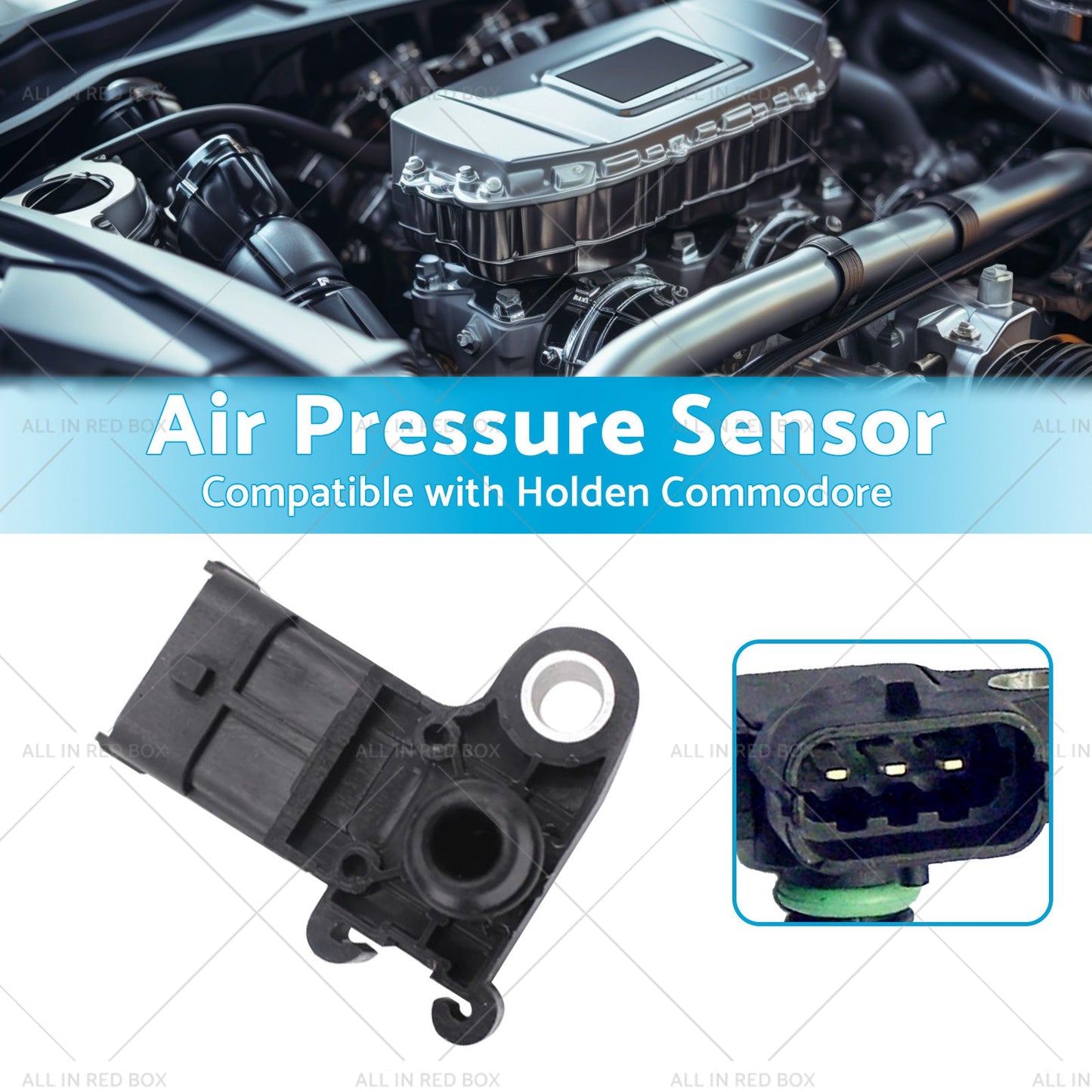 MAP Sensor Suitable for Holden Commodore HSV WM V8 VE VF 6. 0 LS2 6. 2 LS3 L98 L76-2