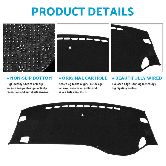 Non-Slip Dash Mat Suitable for Honda Odyssey RC 2.4L 2014-2019 Dashboard Cover-1