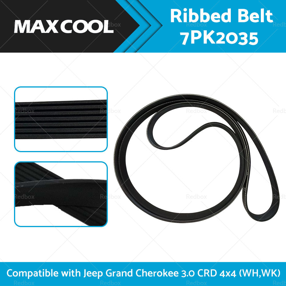 Ribbed Belt 7PK2035 Suitable For Jeep Grand Cherokee 3. 0 CRD 4x4 WH,WK-0