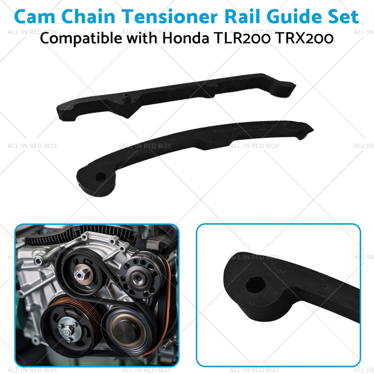 Cam Chain Tensioner Rail Guide Set Suitable for Honda XR200R XR200 TLR200 TRX200-2