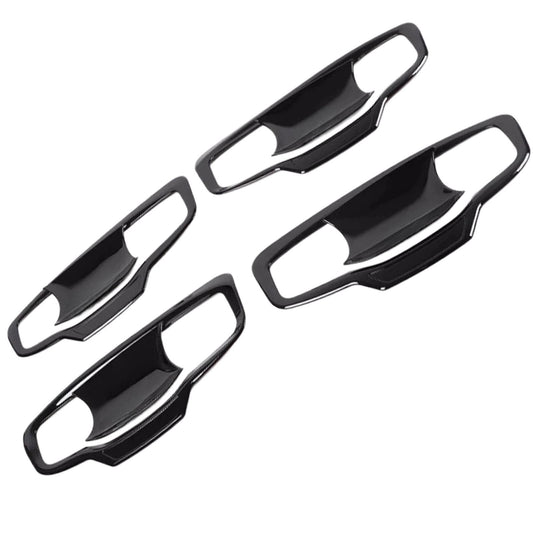 Door Handle Bowl Cover Trim Gloss Black Suitable For Mitsubishi Triton MV 2024+-1