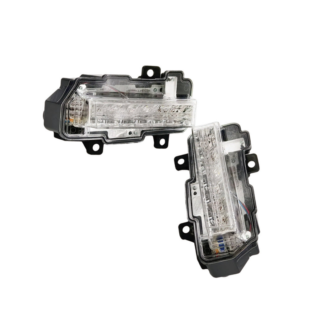 2Pcs Front Bumper Fog Light LH+RH Lamp Suitable for Mitsubishi Pajero 2015-2017-2