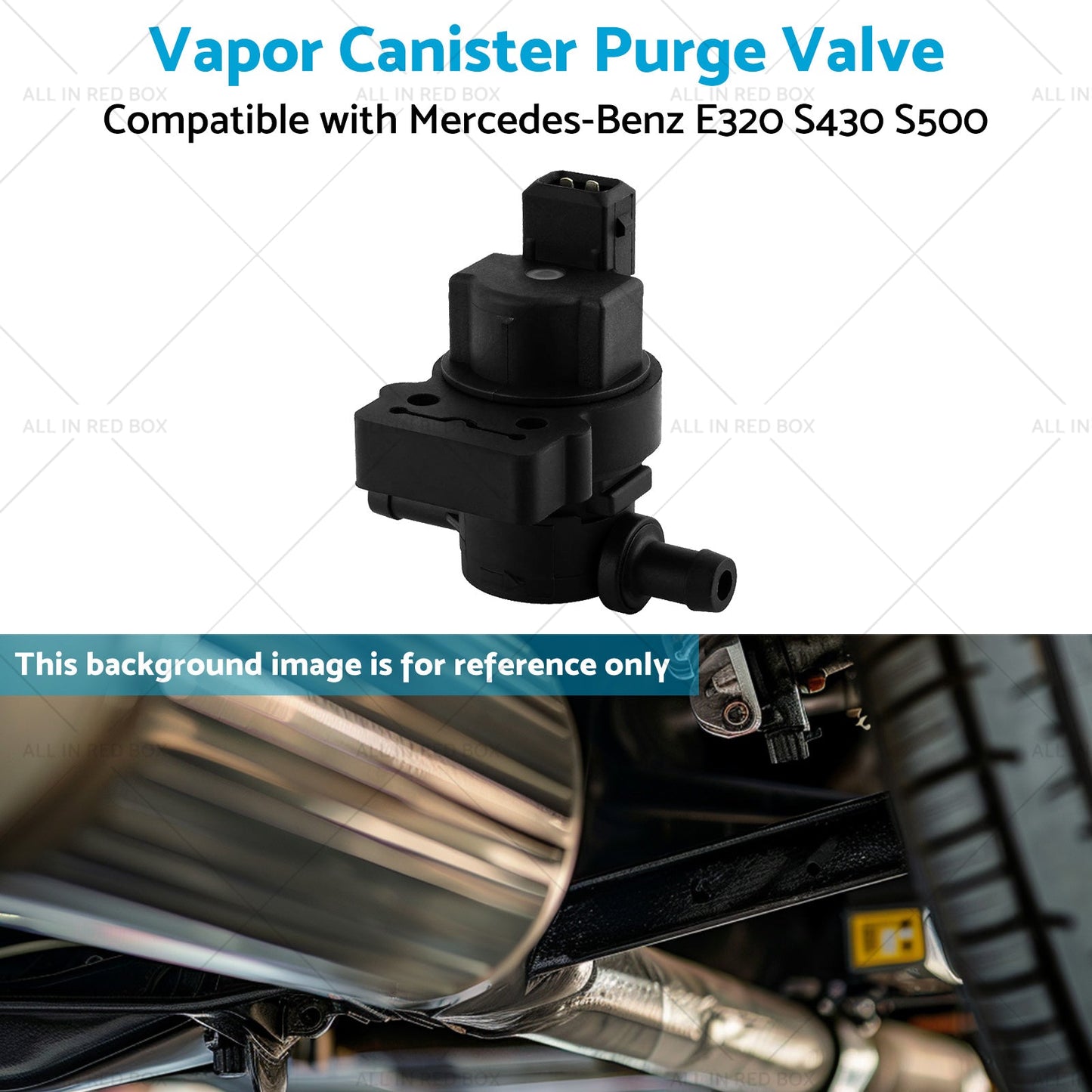 Vapor Canister Purge Valve Suitable for Mercedes-Benz E320 S430 S500 1998-2006-4