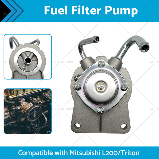 Diesel Fuel Filter Primer Pump Suitable For Mitsubishi Triton ML MN 2. 5L 05-15-1