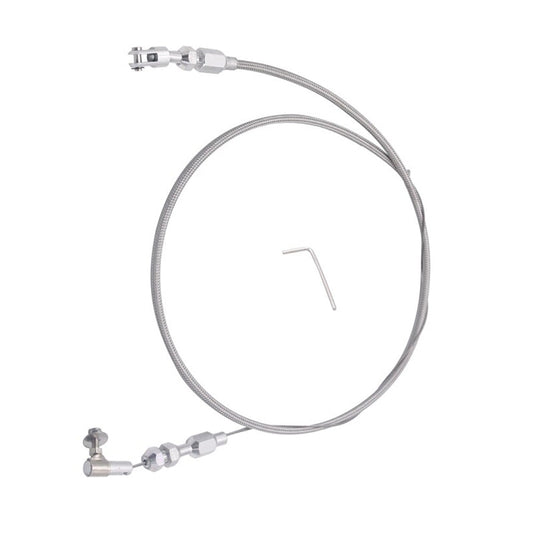 36" Braided Stainless Steel Throttle Cable Suitable For Ford Chevy GM Holden Models 2000-2025-1