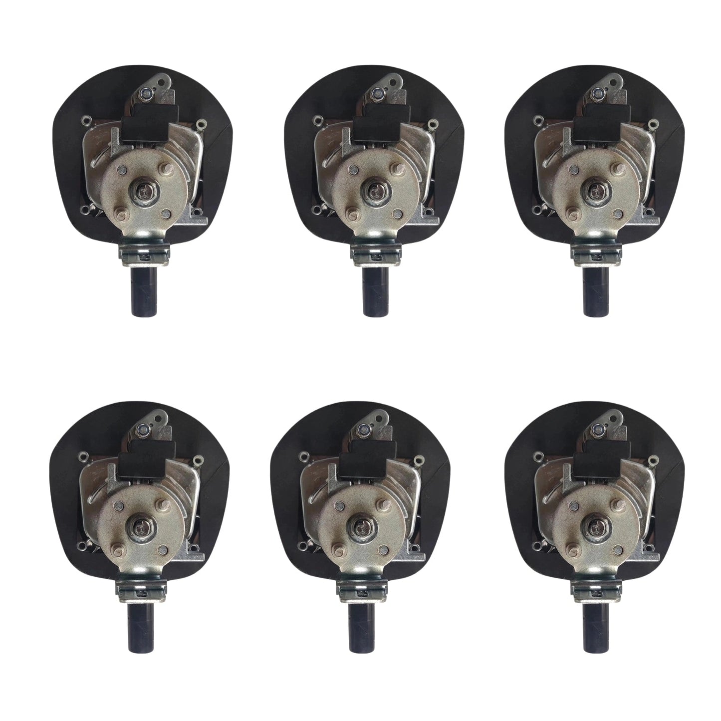 6 Set Chrome Power Operated Recessed Folding Whale Tail T-Lock Handle Toolbox-3