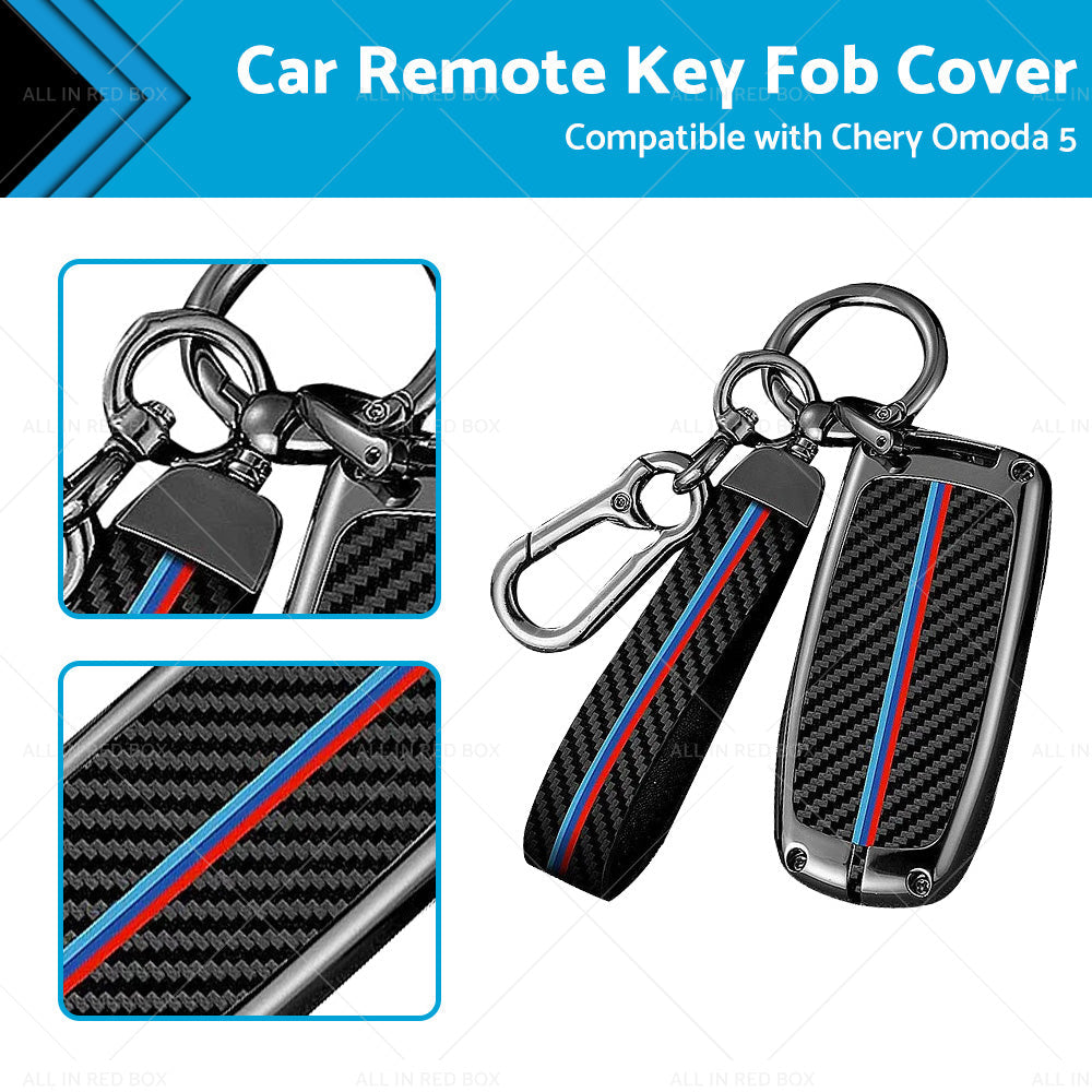 Car Remote Key Fob Cover Case Shell Suitable For Chery Omoda 5 Zinc Alloy-0