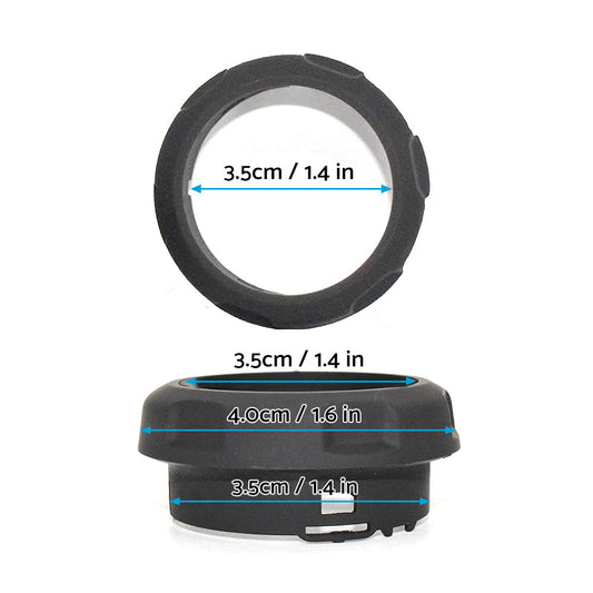 3x AC Switch Knob Trim Suitable For Land Rover Discovery 4 Range Rover Sport-1