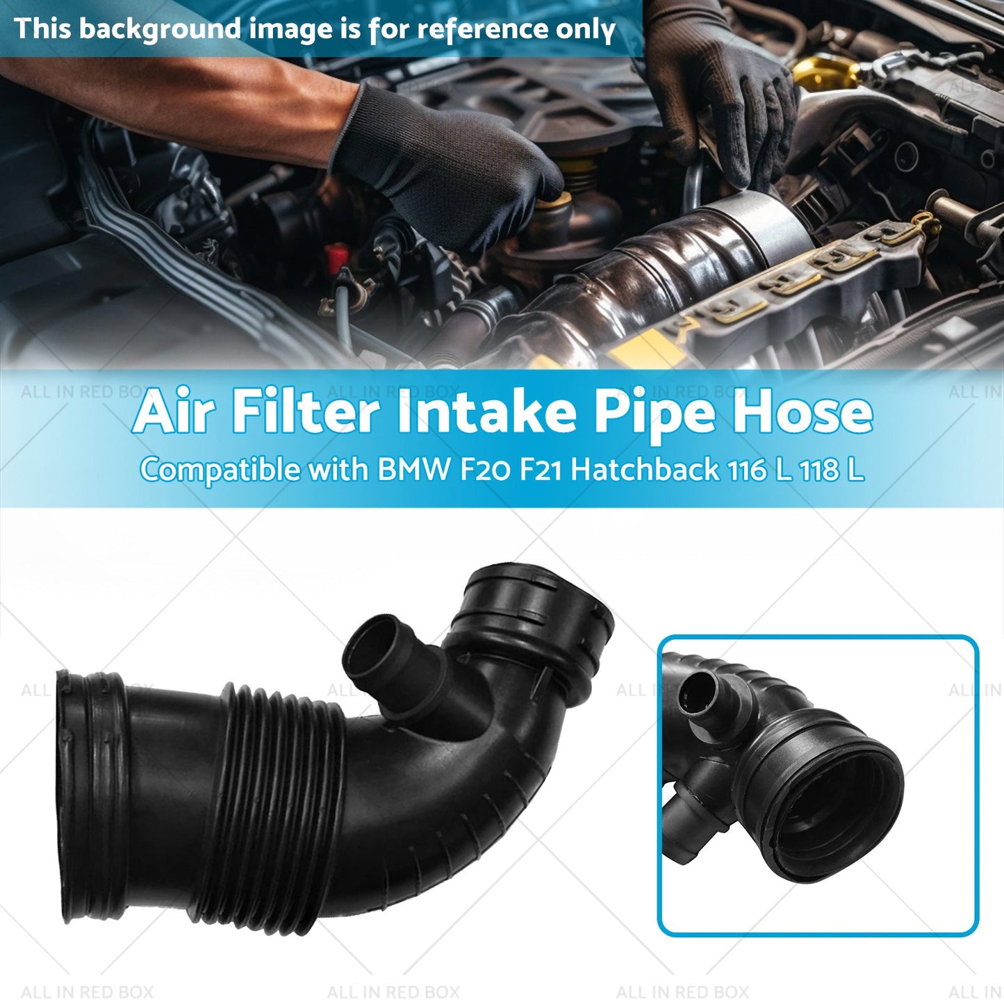 Air Filter Intake Pipe Hose Suitable for BMW F20 F21 Hatchback 10-15 118L 116L-2