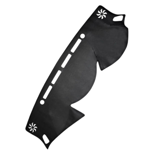 Dash Mat Microfiber Leather Black Suitable For Nissan Navara NP300 D23 2015-On-1