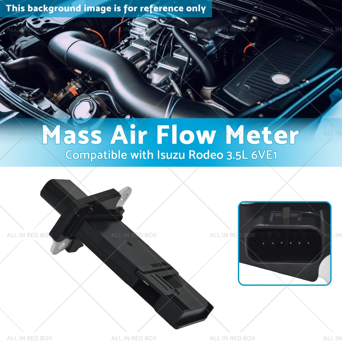 Mass Air Flow Meter Suitable for Isuzu Rodeo 3.5L 6VE1 03 or 03-10 or 06 8973123950-2