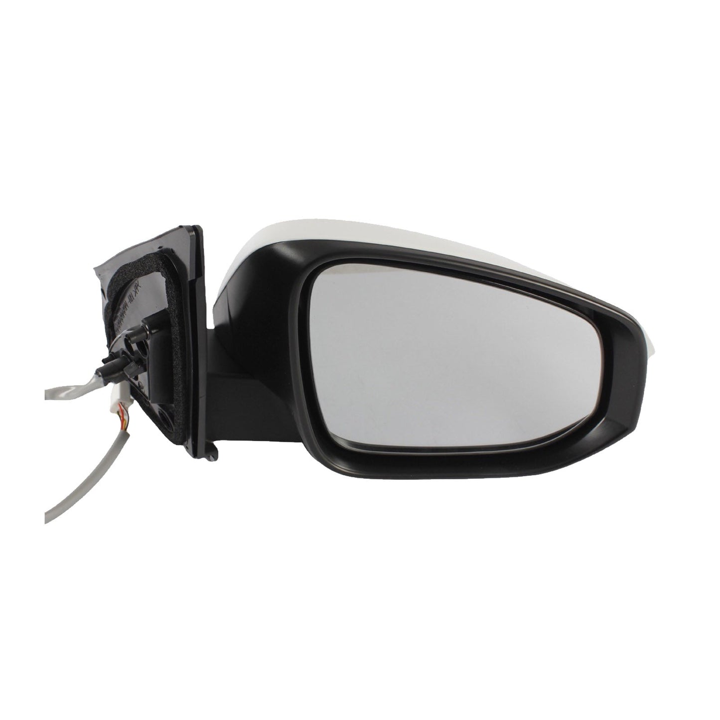 White No Autofold Right Side Door Mirror Suitable for Toyota RAV4 2013-2018 White Right Side Non-Fold-0