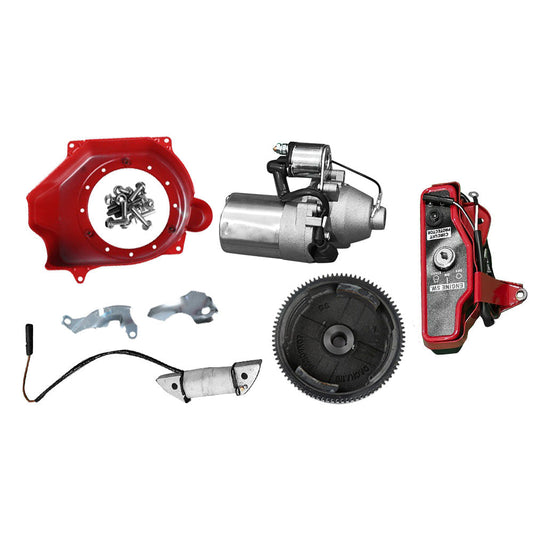 Electric Start Kit Starter Motor Ignition Switch Suitable For Honda GX160 GX200-1