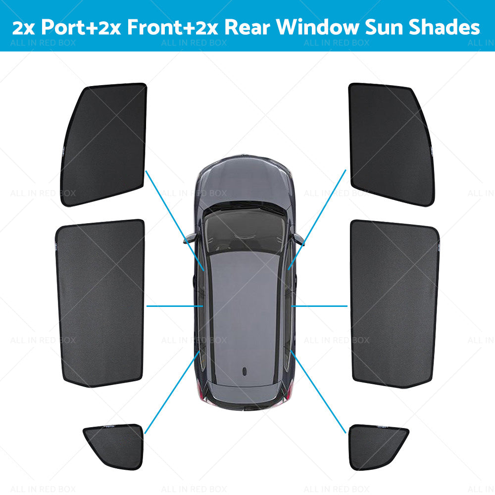 Car Window Sun Blind Shade Mesh Suitable For Nissan Xtrail X-trail 2013-2022-4