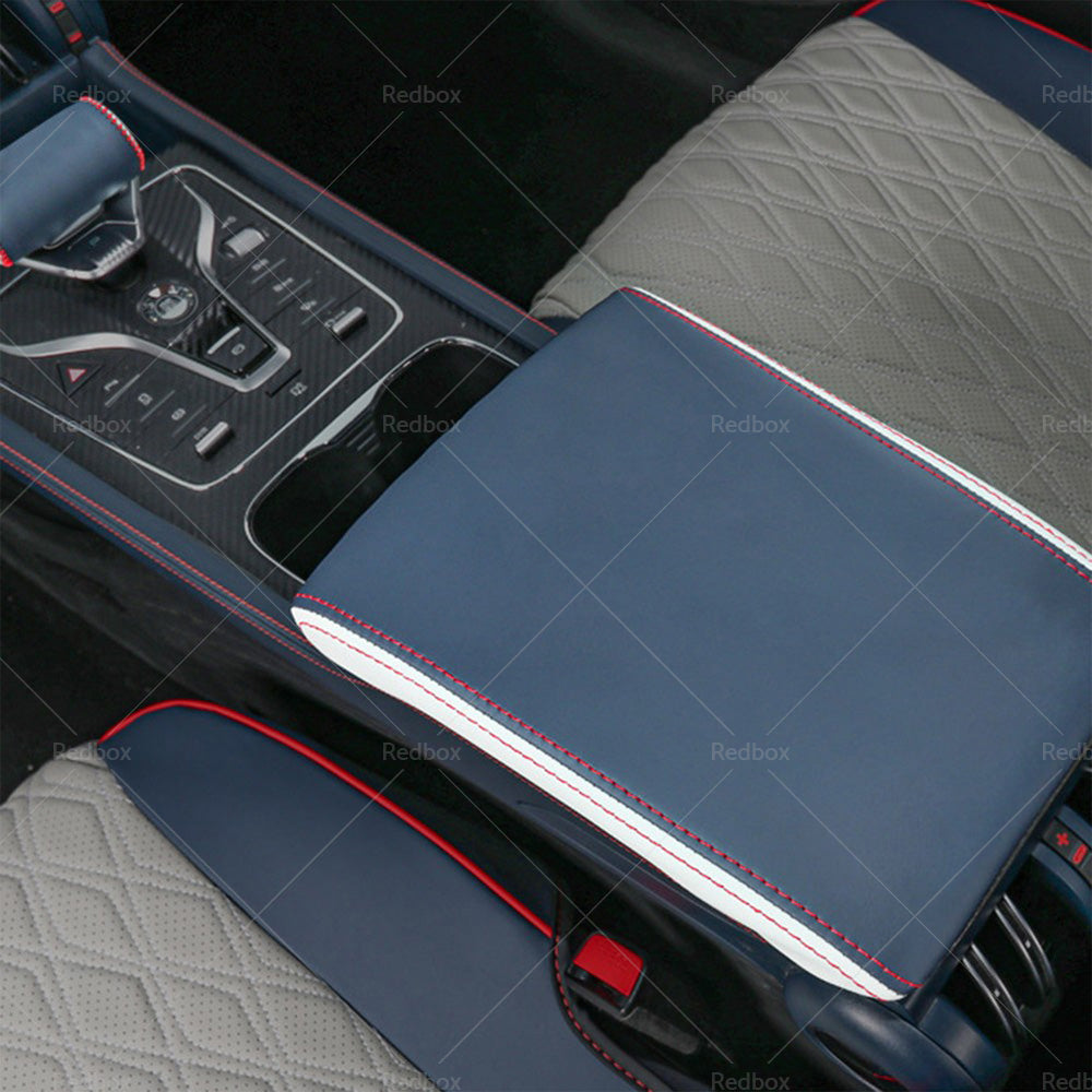 Car Interior Center Console Leather Armrest Mat Cover Suitable ForBYD ATTO 3 22--4