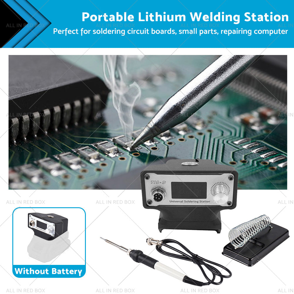 Portable Cordless Soldering Iron Station Welding Tool for Makita Battery-0