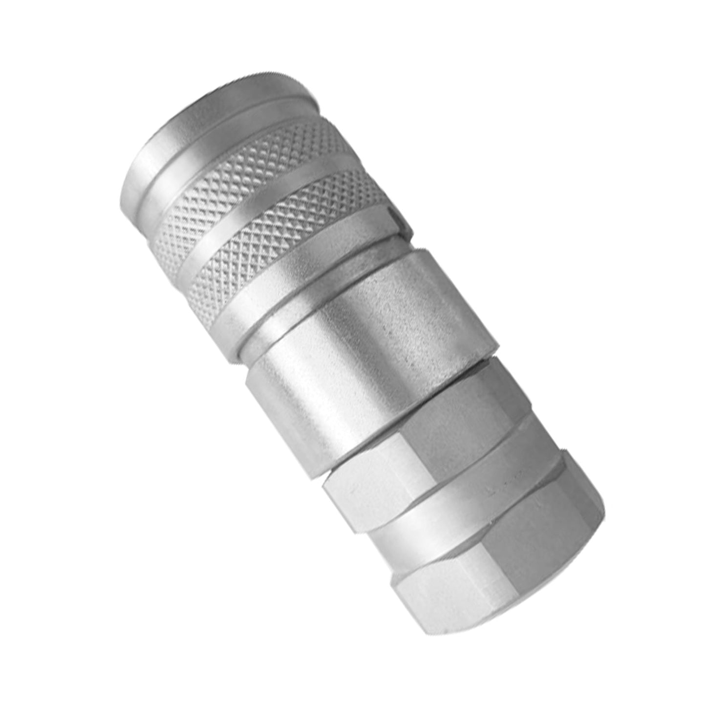 Hydraulic Female Flat Faced Coupler Suitable For Bobcat 7246790 1/2in Body 3/4in Sae Thread-5