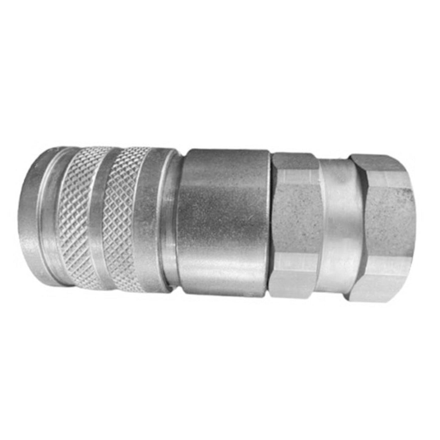 Hydraulic Female Flat Faced Coupler Suitable For Bobcat 7246790 1/2in Body 3/4in Sae Thread-2