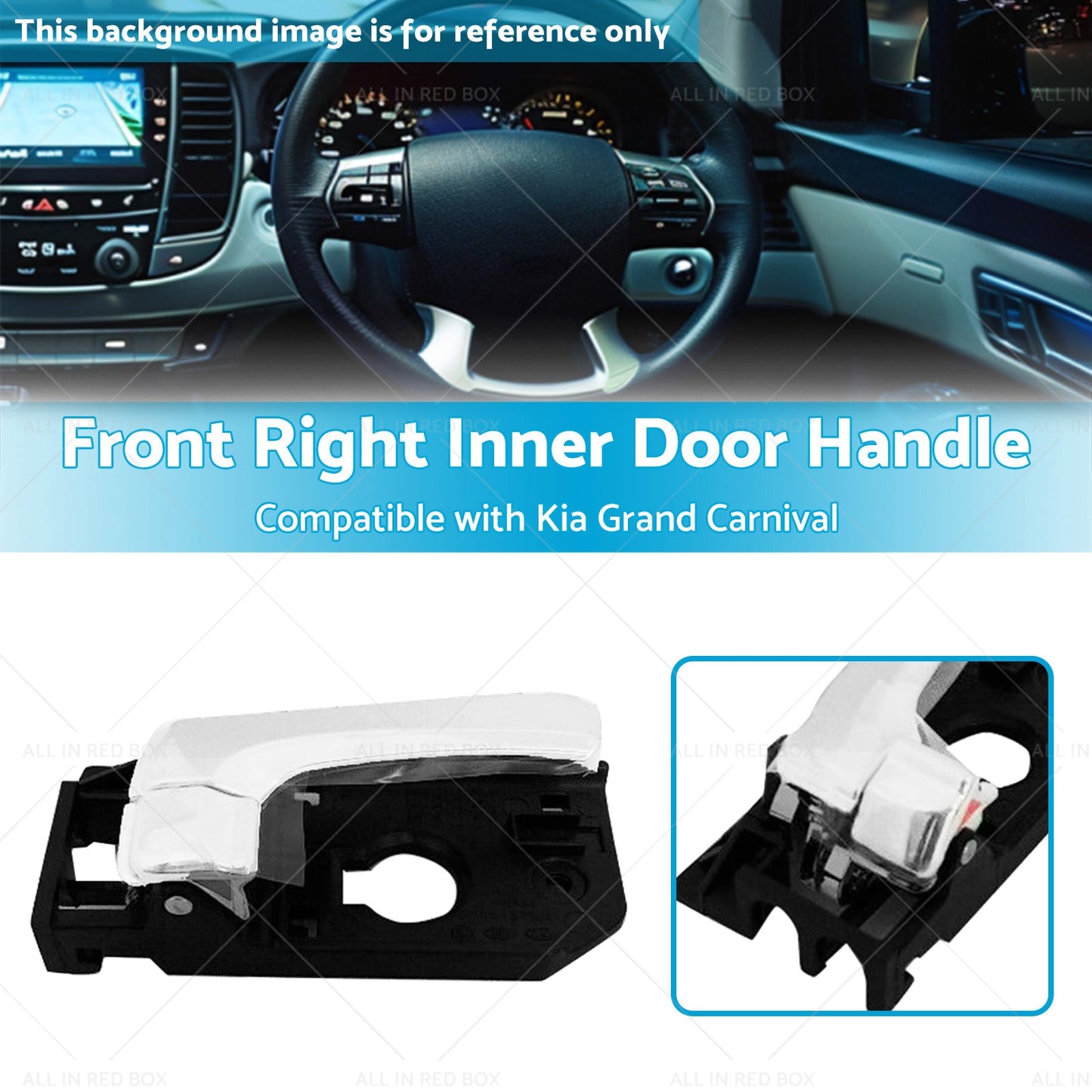 Front Right Inner Door Handle Suitable for Kia Grand Carnival 2006-2014 RH-2