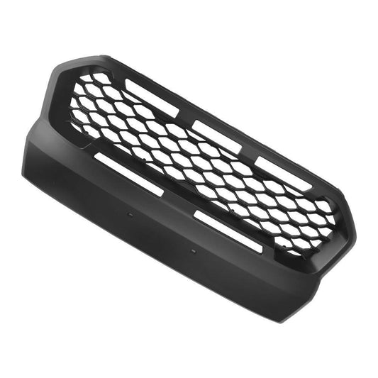 Matte Black Front Mesh Grill Suitable For Ford Ranger PX2 WT 2015-2018-1
