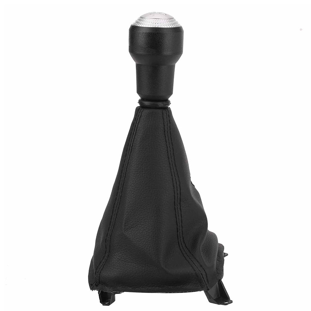 Gear Shift Knob 5 Speed + Shift Boot Frame Kit Suitable For Hyundai Tucson 2004-2009-3