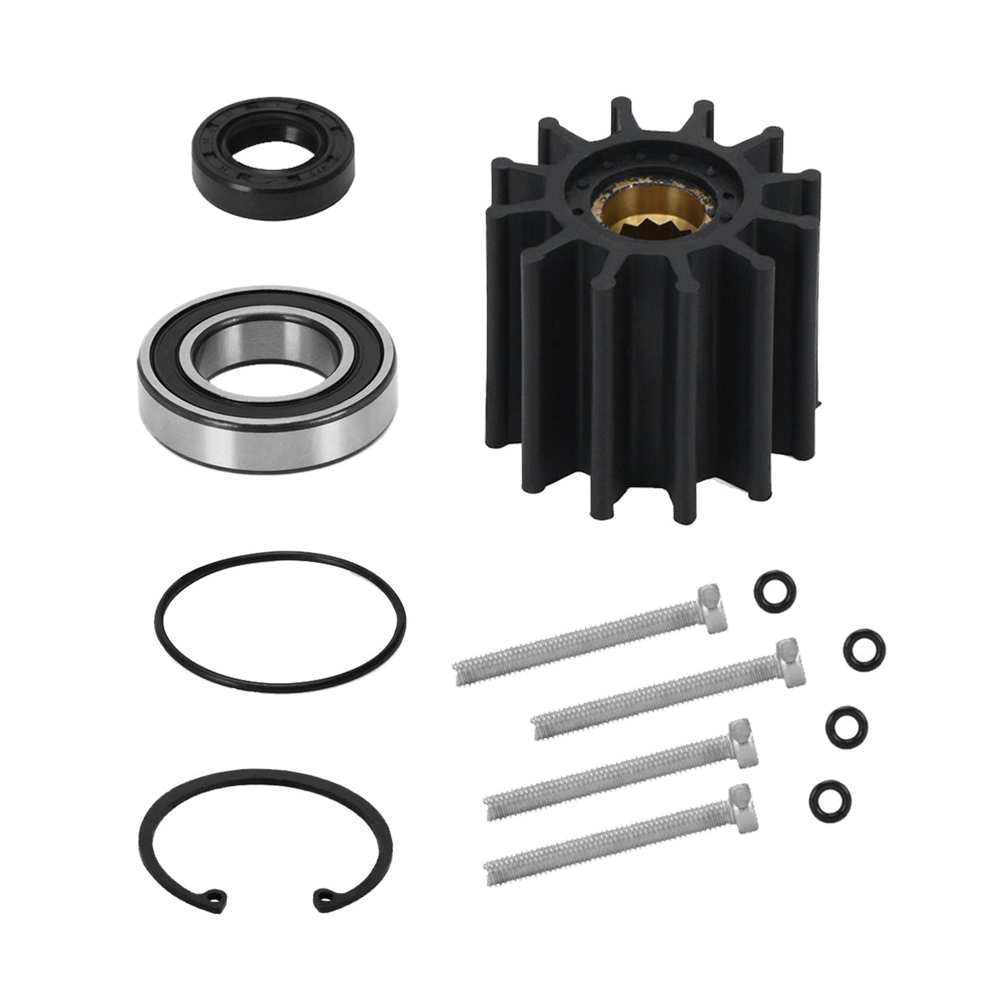 Impeller Seal Water Pump Rebuild Kit Suitable for Many Volvo Penta 3.0 4.3 5.0-4