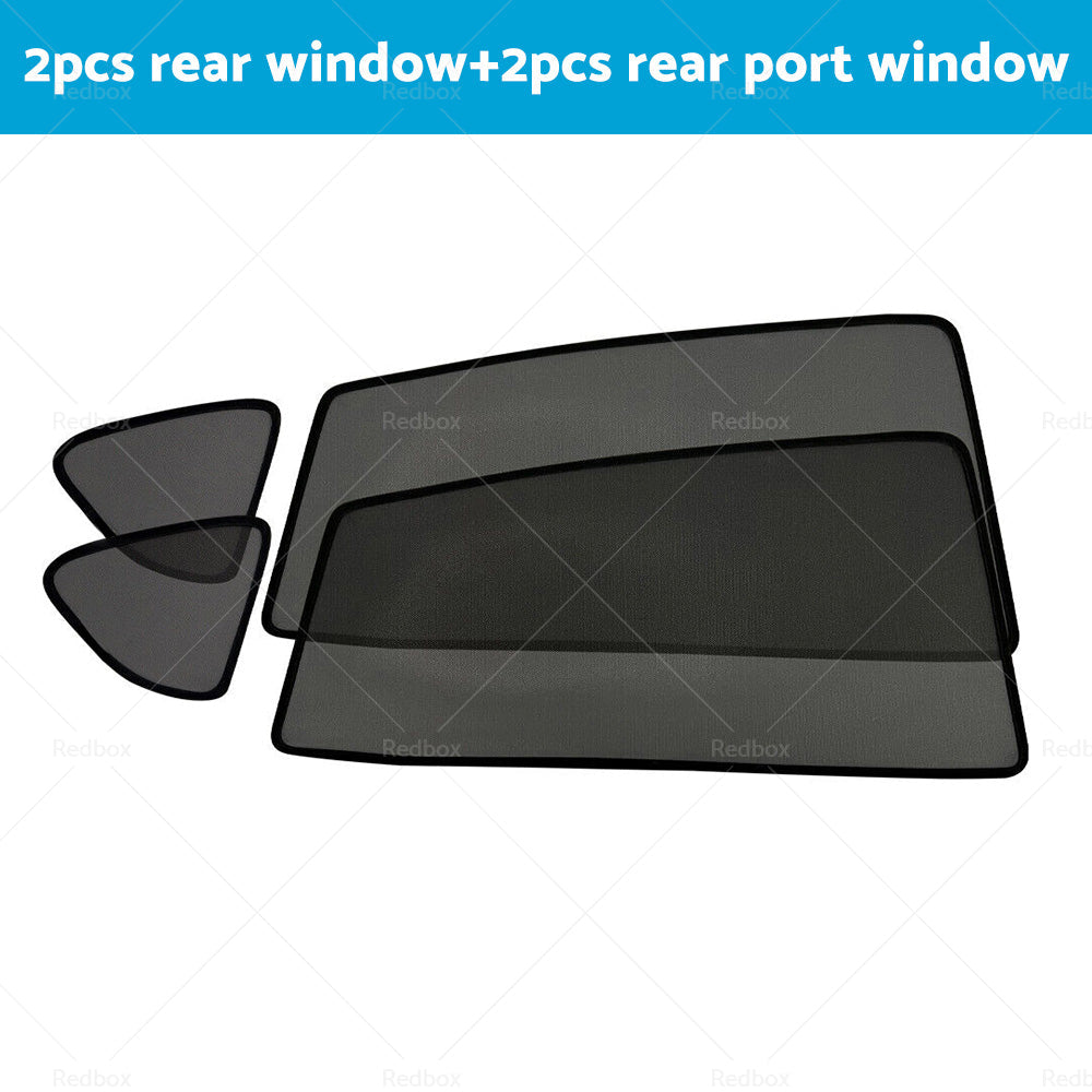 Car Window Sun Shade Compatible with Toyota RAV4 40 series Magnetic Shade Mesh-7